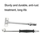 Car Tire Double-Ended Air Nozzle, T-type, Globe, Straight Handle, Straight Handle With Gaselet, Tobacco Bag With Gaselet