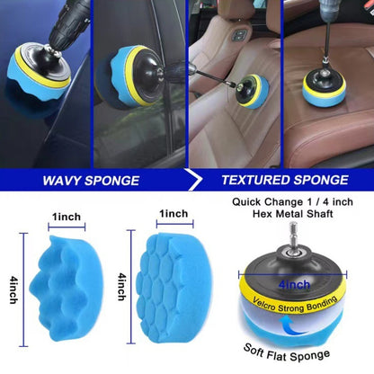 Multi-Function Cleaning Electric Drill Brush, 18 PCS