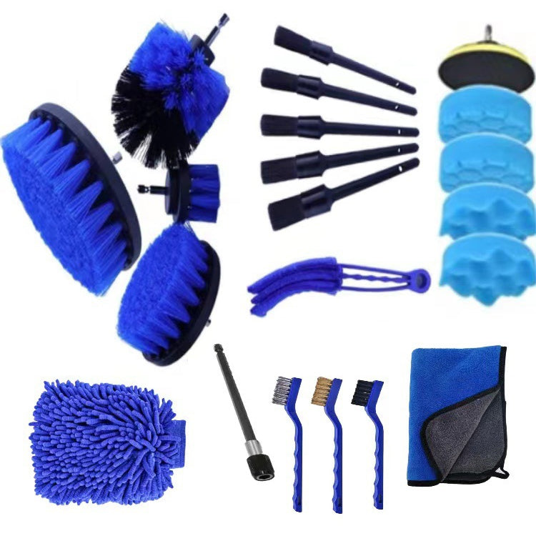 Outlet Slit Cleaning Brush Drilling Brush, 21 PCS / Set  A
