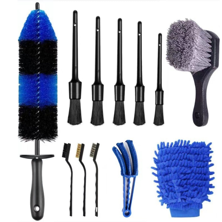12 PCS / Set Car Tire Slight Cleaning Brush, 12 PCS / Set A, 12 PCS / Set B