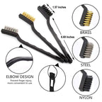 12 PCS / Set Car Tire Slight Cleaning Brush, 12 PCS / Set A, 12 PCS / Set B