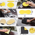 Car Wheel Cleaning Brush Interior Detail Brush, 19 PCS / Set