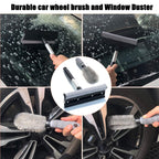 Soft Detail Brush Waterproof Car Wash Gloves, 11 PCS / Set
