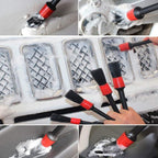 Double-Sided Towel Car Wash Gloves, 13 PCS / Set