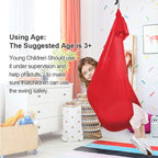Kids Elastic Hammock Indoor Outdoor Swing, Size:, 1x2.8m (Red), 1x2.8m (Green), 1x2.8m (Dark Blue), 1x2.8m (Purple), 1x2.8m (Sky Blue), 1x2.8m (Silver Gray), 1x2.8m (Black), 1.5x2.8m (Red), 1.5x2.8m (Green), 1.5x2.8m (Dark Blue), 1.5x2.8m (Purple)     ...