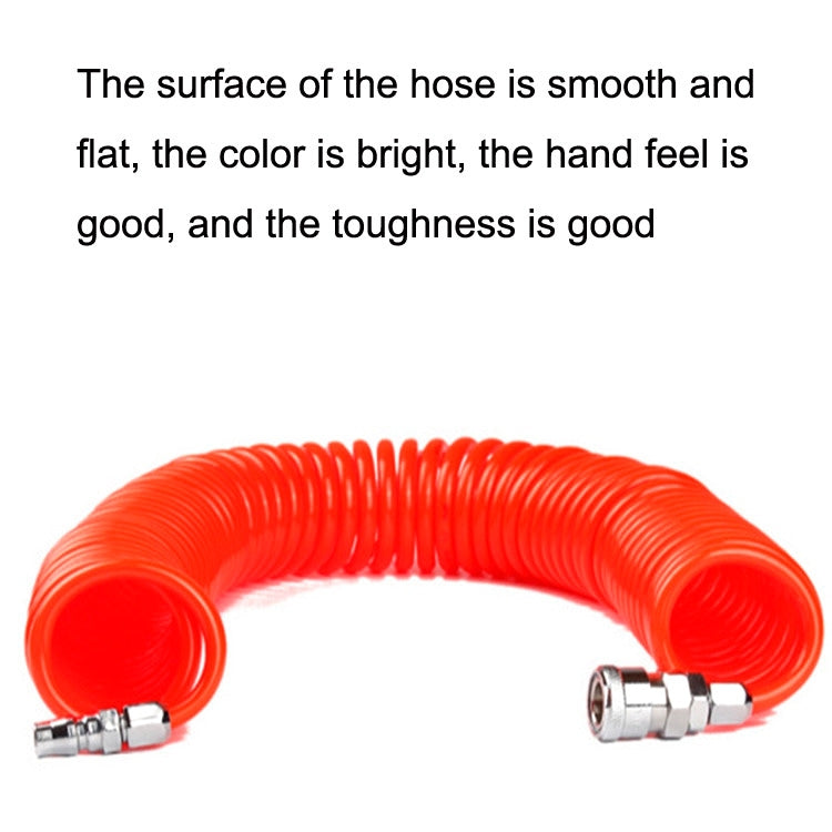 2 PCS Telescopic Plastic High Pressure Air Pump Hose, Length:, 6m, 9m, 15m