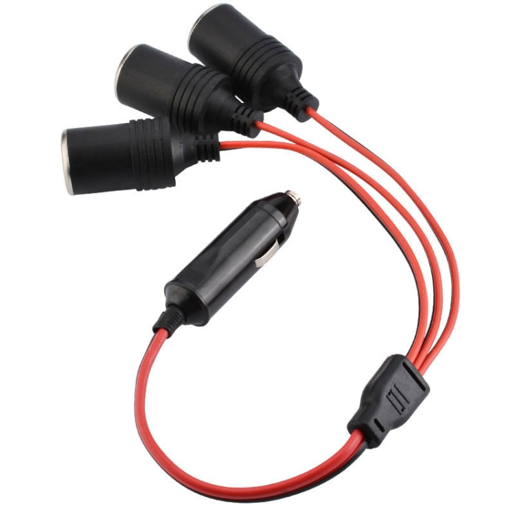 1 To 3 Car High-power Cigarette Lighter, 3 Holes Cigarette Lighter
