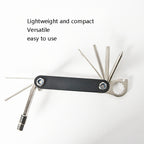 Bicycle 12 In 1 Portable Repair Tool, Black, Red, Blue