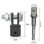 TO-OL007 Car Scissors Jack Adapter + Steel Ball Post, TO-OL007