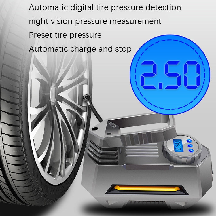 CZK-3631 Car Portable Hand-held Pump, Style:, 22-cylinder Digital Display, 22-cylinder Large Screen Digital Display