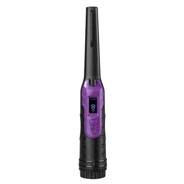 HS-11 Outdoor Handheld Treasure Hunt Small Metal Detector Positioning Rod, Black Purple, Red Black