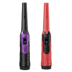 HS-11 Outdoor Handheld Treasure Hunt Small Metal Detector Positioning Rod, Black Purple, Red Black