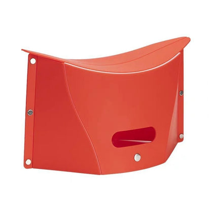 Outdoor Travel Lightweight Folding Plastic Stool, Blue, Red, Yellow, Light Green