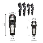 PRO-BIKER RH-1010 Motorcycle Keep Warm Anti-Fall Stainless Steel Protective Gear, RH-1010