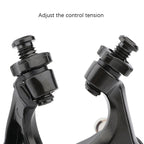 Meroca Bicycle Aluminum Alloy C Brake, Black Front+Rear, Black Single Front, Black Single Rear