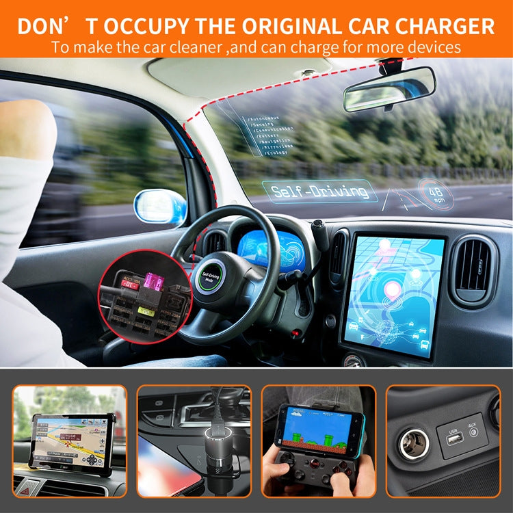 C301 12V to 5V Car ACC Takes Electricity Buck Cables, Model: MINI Straight Buck Cable + 1 x Take Appliance, Buckle + 4 x Take Appliance, MINI, Buckle + Electric Pen + Cable Tie
