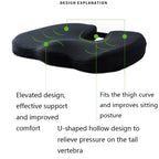 QFC-023 U-shaped Slow Rebound Memory Foam Car Seat Cushion, Car Seat Cushio