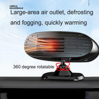 Mini Car Heater Defrosting Snow Defogger, 12V Blue, 24V Blue