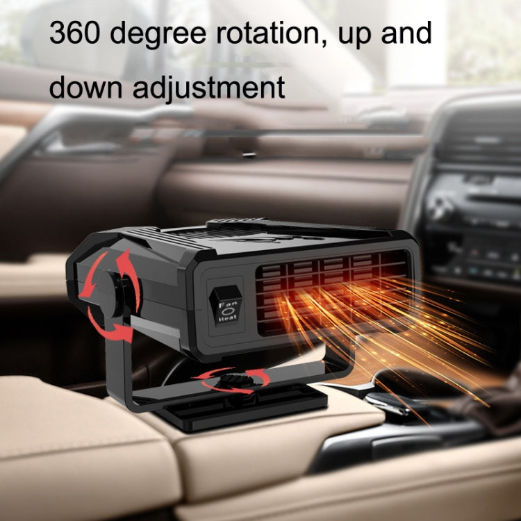 12V Car Heater Fan Defrost Defogger, 12V