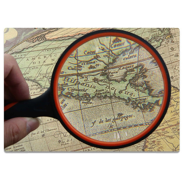 10X HD Optical Lens Handheld Magnifying Glass, 10X (50mm), 10X (65mm), 10X (75mm), 10X (100mm)