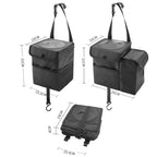 SN720 Car Multifunctional Trash Can Hanging Foldable Storage Bag, Style:, Trash Can