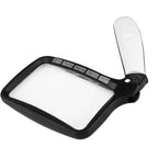 10863 3X LED Light Folding Handheld Magnifier, 3X