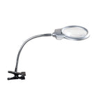 MG15122-2B 2.25X / 5X Clip-On Magnifier With LED Light, 2.25X / 5X