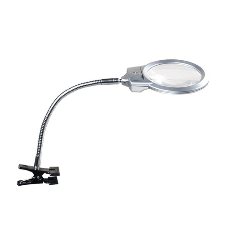 MG15122-2B 2.25X / 5X Clip-On Magnifier With LED Light, 2.25X / 5X