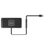 15W QI Car Wireless Charging Anti-Skid Pad, C1 30cm Cable
