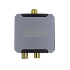 YQ-080 Digital Fiber Optic Coaxial Audio Converter, Host+USB Power Cable, Host+USB Power Cable+Fiber Optic Cable, Host+USB Power Cable+Fiber Optic Cable+Coaxial Cable, Host+USB Power Cable+Fiber Optic Cable+Coaxial Cable+AV Cable
