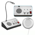 ZHUDELE ZDL-9908 Window Two-way Walkie-talkie Bank/Hospital/Station/Counter Microphone Amplifier,EU Plug, US Plug, EU Plug, UK Plug