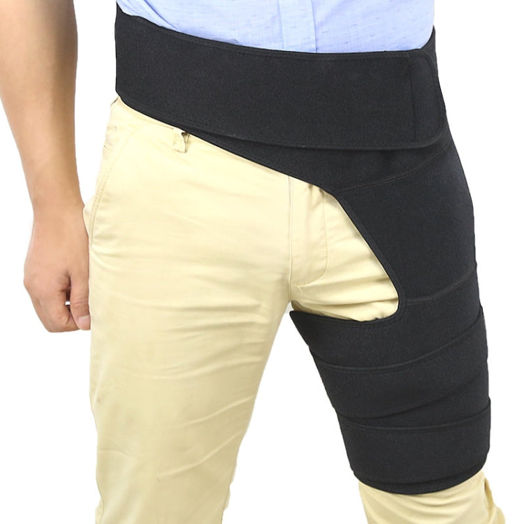 Sports Hiking Thigh Protective Gear, Thigh Protective Gear(Black)