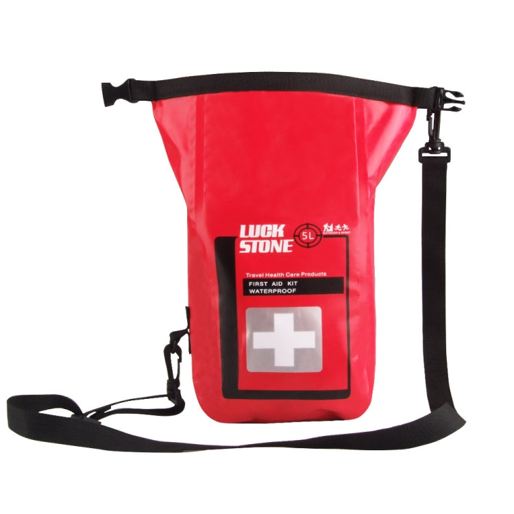 LUCKSTONE 5L Outdoor Adventure First Aid Waterproof Shoulder Bag