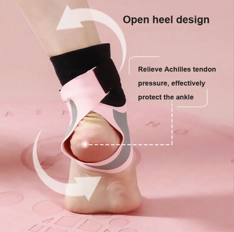 1 Pair Carbon Soft Armor Sports Ankle Protectors For Men and Women, M (Pink), M (Black), L (Pink), L (Black), XL (Pink), XL (Black)