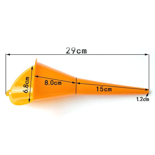 10 PCS Car Hands-Free Plastic Refueling Funnel, Plastic Refueling Funnel