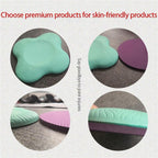 Flat Support Elbow Pads Yoga Knee Pads, 20cm Pink, 20cm Light Blue, 20cm Black, 20cm Purple, 20cm Rose Red, 20cm Dark Gray, 20cm Lake Blue