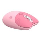 M3 3 Keys Cute Silent Laptop Wireless Mouse, Spec:, Wireless Version (Vitality Pink), Wireless Version (Dream Blue), Wireless Version (Milk Tea), Bluetooth Wireless Version (Milk Tea), Bluetooth Wireless Version (Pink), Bluetooth Wireless Version (Red)...