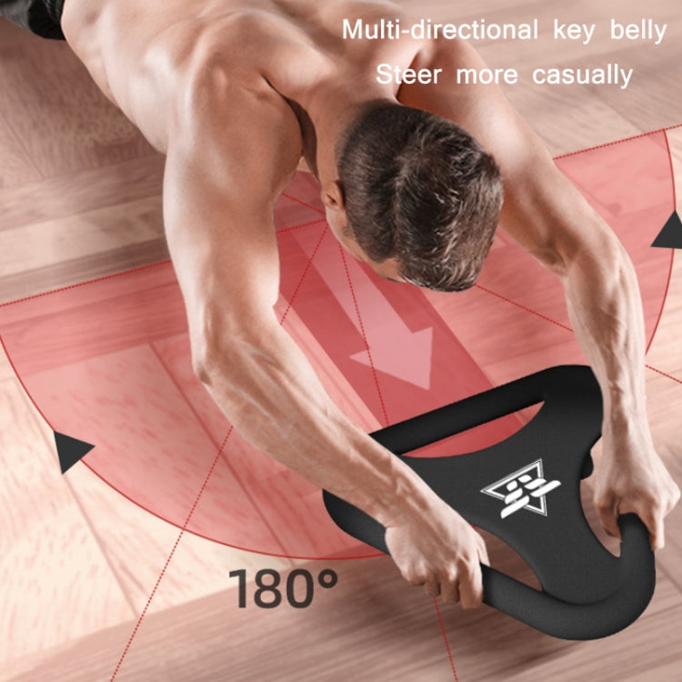 Fitness Multi-function Universal Triangle Abdominal Plate, Triangle Abdominal Plate(Yellow)