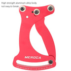 MEROCA Bicycle Ring Calibration Tool Spoke Tension Tube Wheel Set Steel Wire, Black, Red, Colorful, Black+Wrench, Red+Wrench, Colorful+Wrench