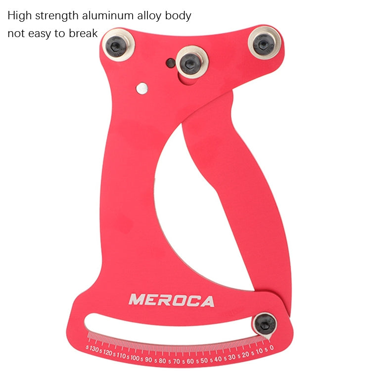 MEROCA Bicycle Ring Calibration Tool Spoke Tension Tube Wheel Set Steel Wire, Black, Red, Colorful, Black+Wrench, Red+Wrench, Colorful+Wrench