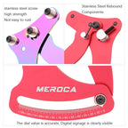 MEROCA Bicycle Ring Calibration Tool Spoke Tension Tube Wheel Set Steel Wire, Black, Red, Colorful, Black+Wrench, Red+Wrench, Colorful+Wrench