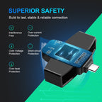 Rocketek CSCR3 Smart CAC Card Reader Type-C Bank Tax Declaration SIM Card/IC Card ID Card Reader