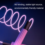 Sports Fitness LED Light Adjustable Skipping Rope, Pink, Blue, Green