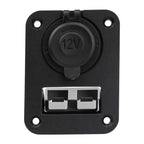 Andersen Panel Large Current Plug With 12V Cigarette Lighter Panel Combination, PA5403