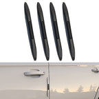 4 PCS Car Door Anti-Static Silicone Airbag Anti-Collision Strip, Black, White, Transparent
