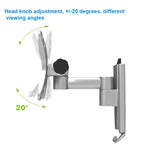 Gibbon Mounts L03 Computer Monitor Wall Mount Bracket Aluminum Alloy Quick Release TV Bracket