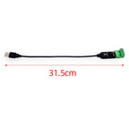 Peacefair Instrument Serial Port USB Extension Cable