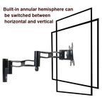 Gibbon Mounts L33 Monitor Bracket Wall Mounting Telescopic Rotating Aluminum Alloy TV Hanger