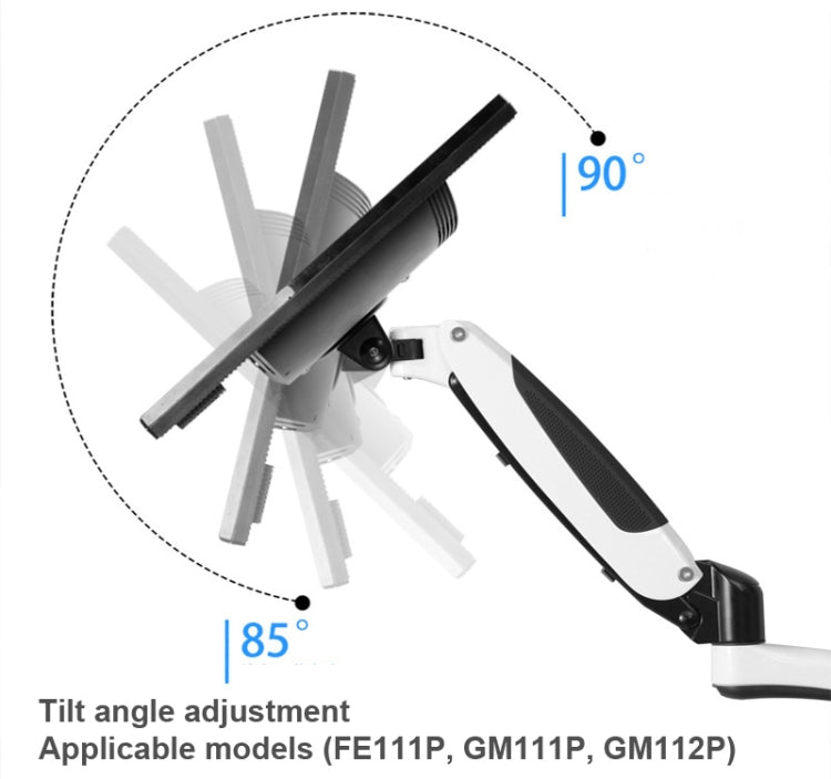 Gibbon Mounts  Lifting and Rotating Computer Monitor Bracket Slide Rail Bracket,Model:, FE110P, FE111P, GM111P, GM112P
