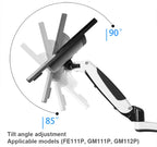 Gibbon Mounts  Lifting and Rotating Computer Monitor Bracket Slide Rail Bracket,Model:, FE110P, FE111P, GM111P, GM112P